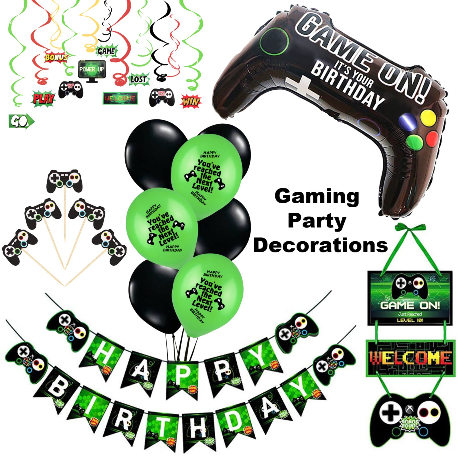 Gaming Party Supplies