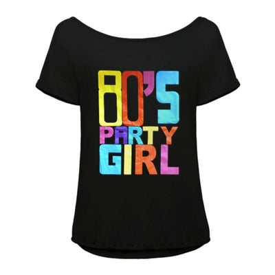 I Love the 80s Ladies Top & 80s Party Girl T-Shirt