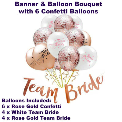 Team Bride Sashes & Decorations