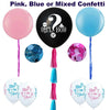 Gender Reveal Balloon Decorations, Boy or Girl Baby Shower Banner