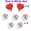 Love Heart Balloons Bouquets, I Love you Balloons & Hearts