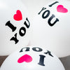 I Love You Balloons & Love Heart Balloons