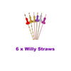 Willy Straws, Willy Confetti and Tattoos