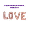 Rose Gold Love Balloons