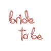 Bride to Be Balloons - Rose Gold Bridal Shower Decorations