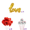 Love Balloons, I Love You & Love Heart Balloons