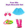 80s Tutu Party Costume, Womens Fancy Dress Outfit